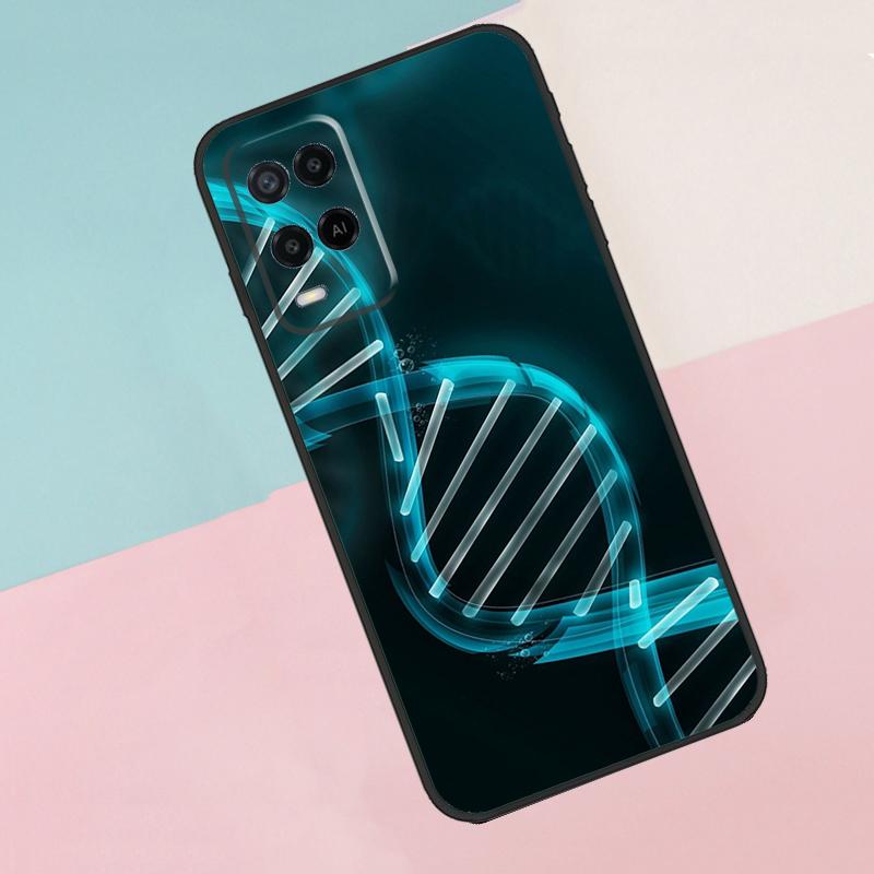 Science DNA Biology For Oppo A74 A94 A54 A80 A78 A98 A40 A60 A18 A38 A58 A15 A17 A77 A57S A16 A76 A96 Phone Case