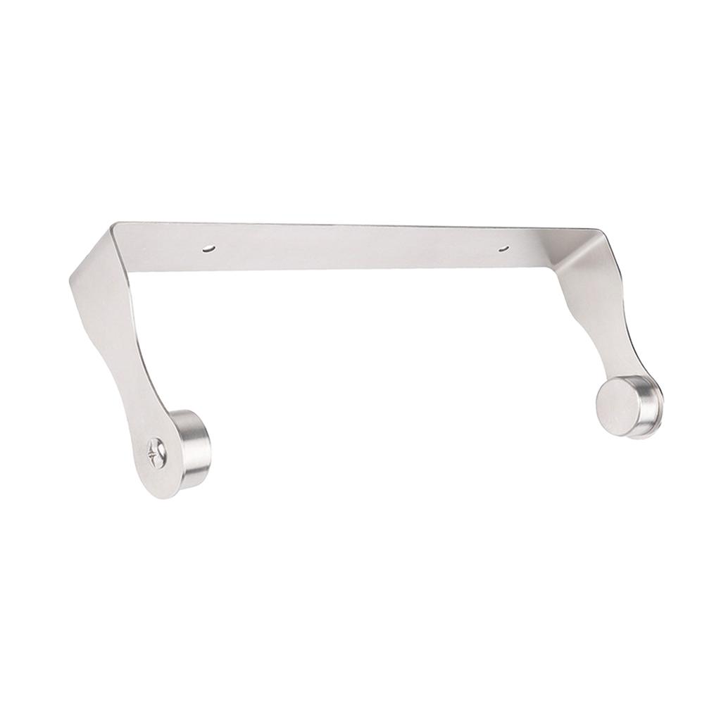 Edelstahl Papierhandtuchhalter Unter Schrankmontage Küche Badezimmer Kein Bohren Organizer mit Starkem Kleber für Rollenhandtücher