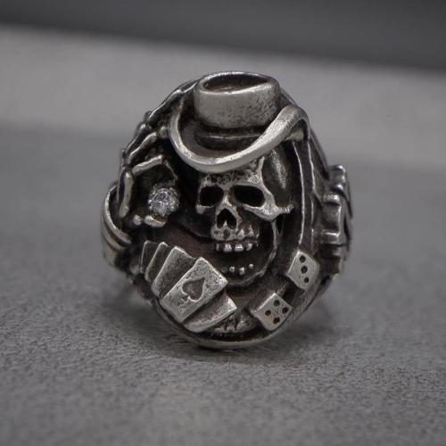 Rawhyde Endless Fortune Skull Ring