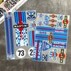 For MARTINI Stickers Motocross Racing Off-road Laptop Trunk Sticker Motorcycle Helmet PVC Decal for Love Old School LANCIA