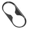 Carbon Fiber Style Cup Holder Cover Trim Car Interior Accessories Replacement for Ford Ranger T6 P375 2015‑2021