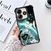 One P-Punch-Mans Tatsumaki Soft Phone Case For Xiaomi Redmi Note 14 15 Pro Plus 13 12 11S 11T 5G 10 9S 9 Plating Anti-Fall Funda