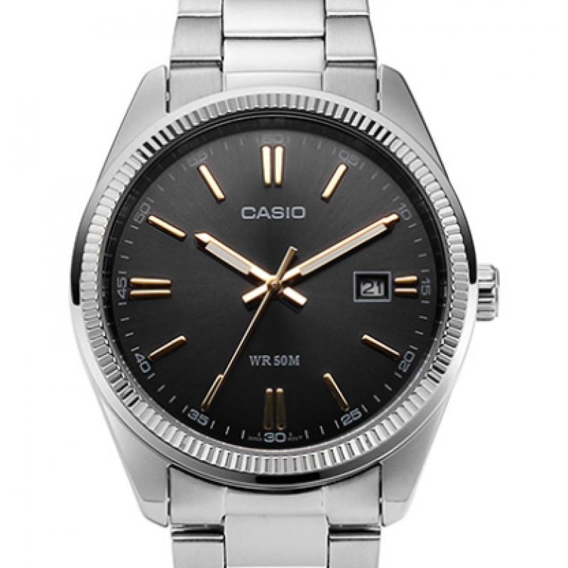 Casio Mtp 1302d 1a2vdf  Mtp 1302d 1a2  Analog Sat Student Male Metal Watch