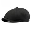 British Retro Patchwork Newsboy Cap for Men Women Spring Octagonal Hat Casual Baker Boy Cap Outdoor Sunshade Painter Hat Flat Cap