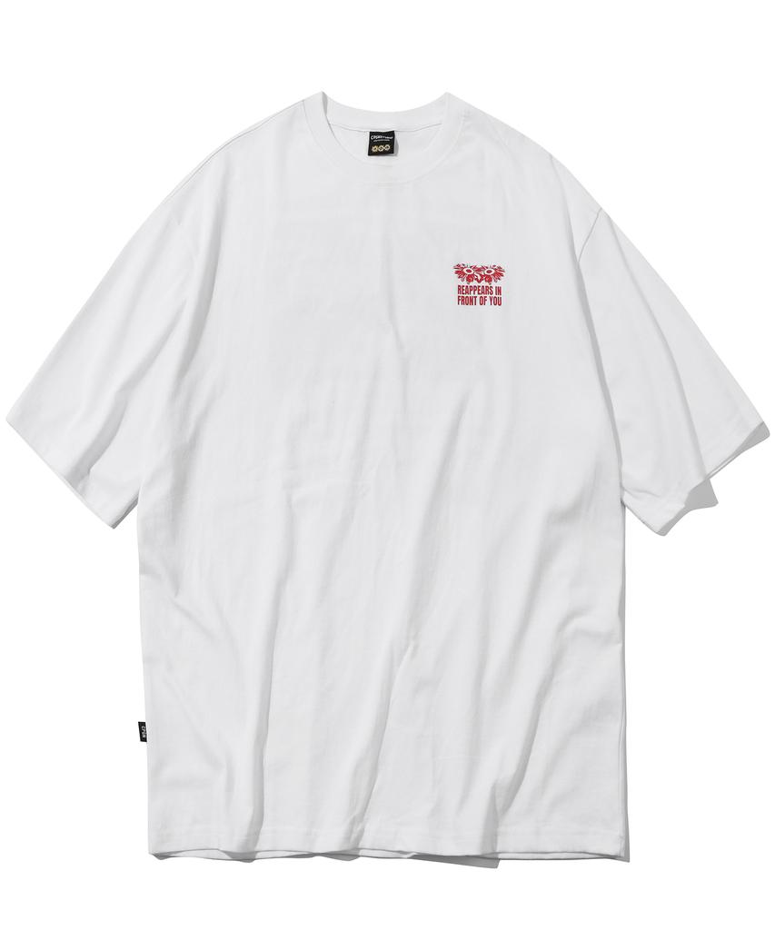 CPGN STUDIO Put In Flower White Short Sleeve T-Shirt
