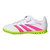 Predator Club Confortável Macio Antiderrapante Durável Cano Baixo Chuteiras de Futebol Infantil Chuteiras de Futebol Infantil Branco Rosa-Choque Amarelo Limão-Claro ID3808