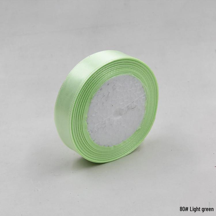 2cm Satin Polyester Ribbon for Gift, Souvenir Packaging, Wedding Cake Decoration, and Binding.