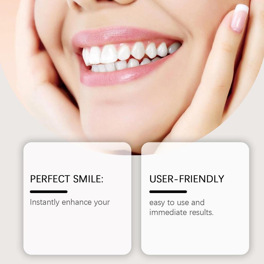 Oralhoe Denture Finishing Kit Cosmetic Dental Sets Gap Finishing Enhancement Smile Kit