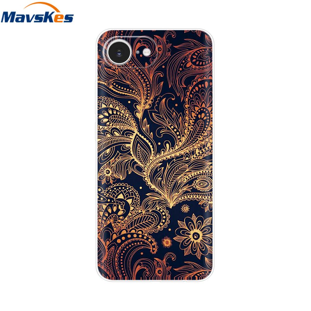 For iPhone 16e Case For Apple iPhone 16e Case Luxury Clear Painted Cover Case For iPhone 16e 16 E Coque Protective Cover Fundas