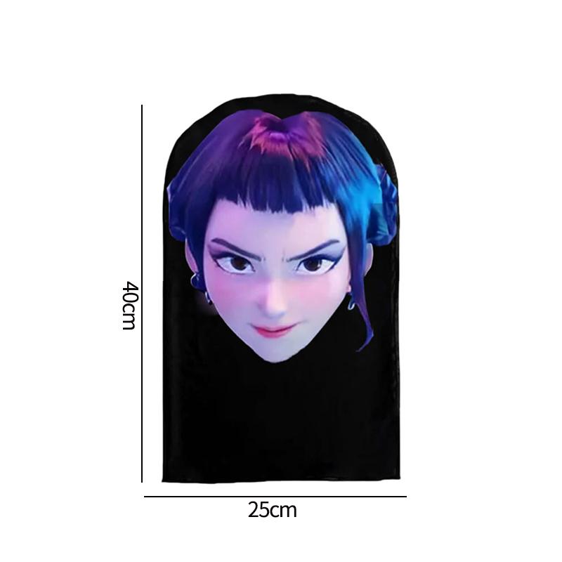 Kpop Dämonenjäger Gesichtsmaske K-Pop Rumi Mira Zoey Cosplay Maske Party Cartoon Kostümzubehör Geburtstagsfeier Lustige Geschenke