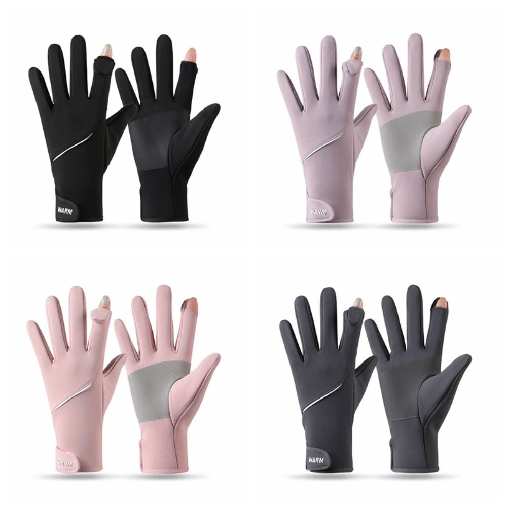Waterproof Women Winter Gloves Windproof Outdoor Running Ski Gloves Cycling Bicycle Gloves  Sports