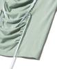 PEACE MAKER Ribbon Shirring Tee (Mint)