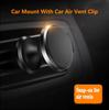 Universal Magnetic Phone Holder Car Mount With Car Air Vent Clip Cellphone Mount Phone Bracket 360 Degree Adjustable Smart Phone