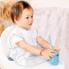 HappyFlute New One Piece With Pocket Waterproof Cartoon Printing Sleeveless Hook&Loop Design Multifunction Use Baby Bib