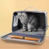 Foldable Cat Carriers Breathable Pet Backpack for Small Dogs Portable Kitten Rucksack for Outdoor Lightweight Pet Suitcase
