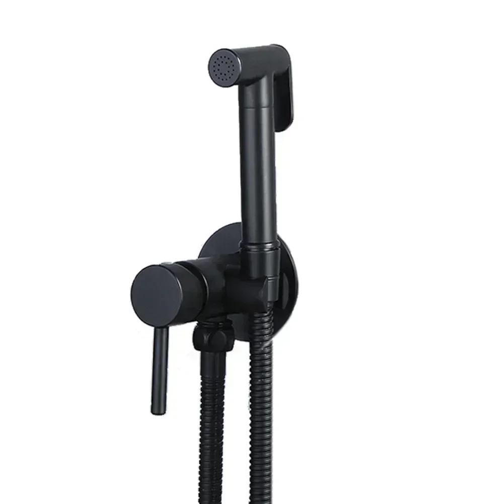 

Shower Toilet Bidet Sprayer Set with Adjustable Pressure and Angle Valve for Personal Hygiene and Pet Cleaning