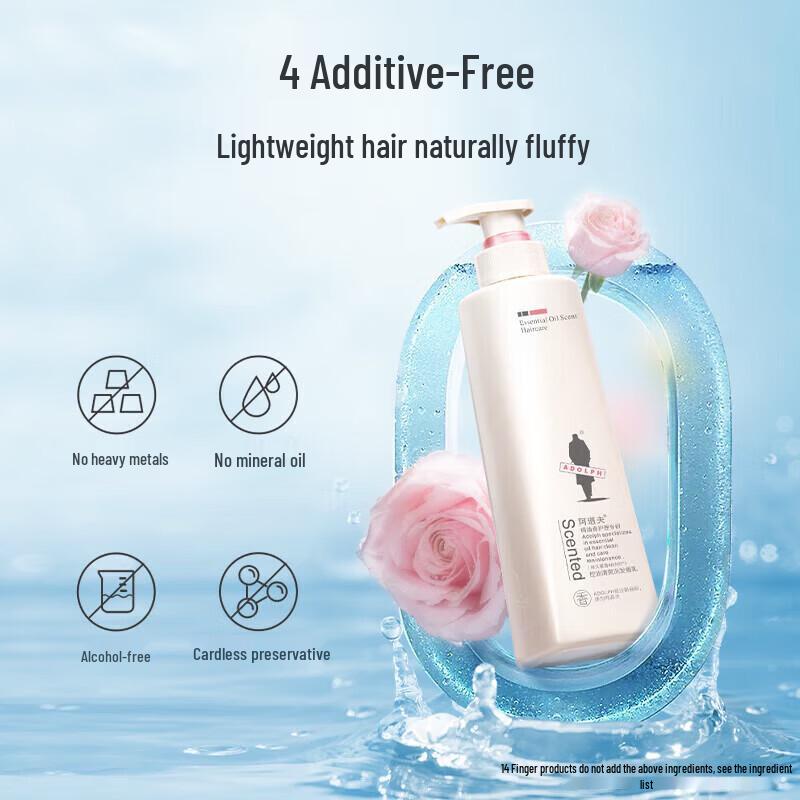 Adolph Rose Essential Oil Control Shampoo