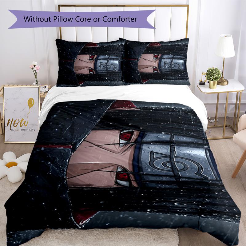 Naruto Duvet Cover Set Perfect for Living Room Machine Washable Christmas Gift