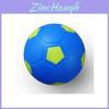 16cm Pvc Seamless Inflatable Football Toy Ball Children's Soccer Black White