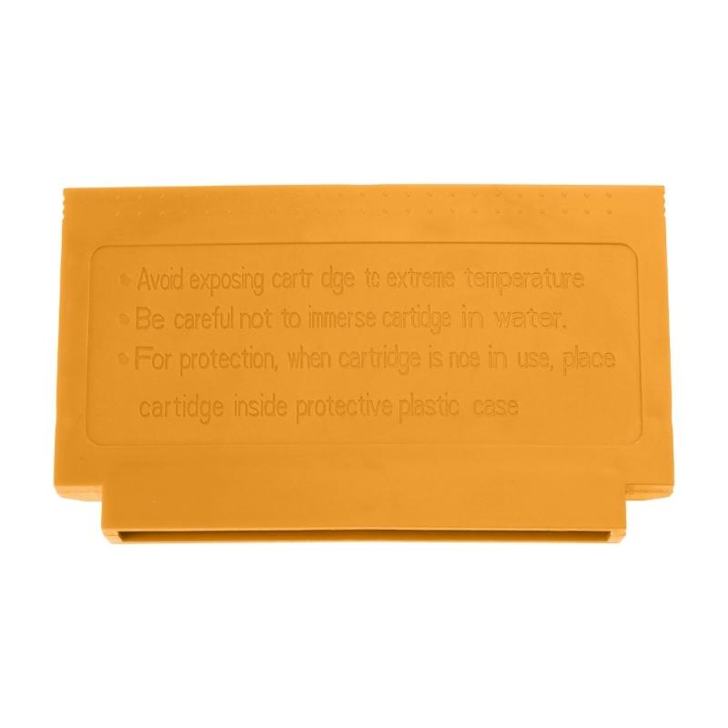 

Замінна оболонка корпусу ігрового картриджа з 8 слотами для ремонту ігрової консолі Запасний корпус коробки ігрових карток жовтий