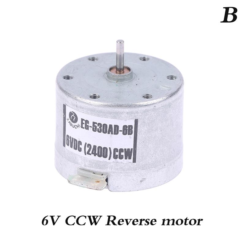 Aufnahme Ton Eg-530Ad-6B6F9B9F2B2F Mikro DC 6V9V12V Motor Vorwärts und Rückwärts