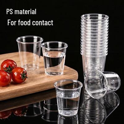 Baijie Disposable Clear Plastic Tasting Cups