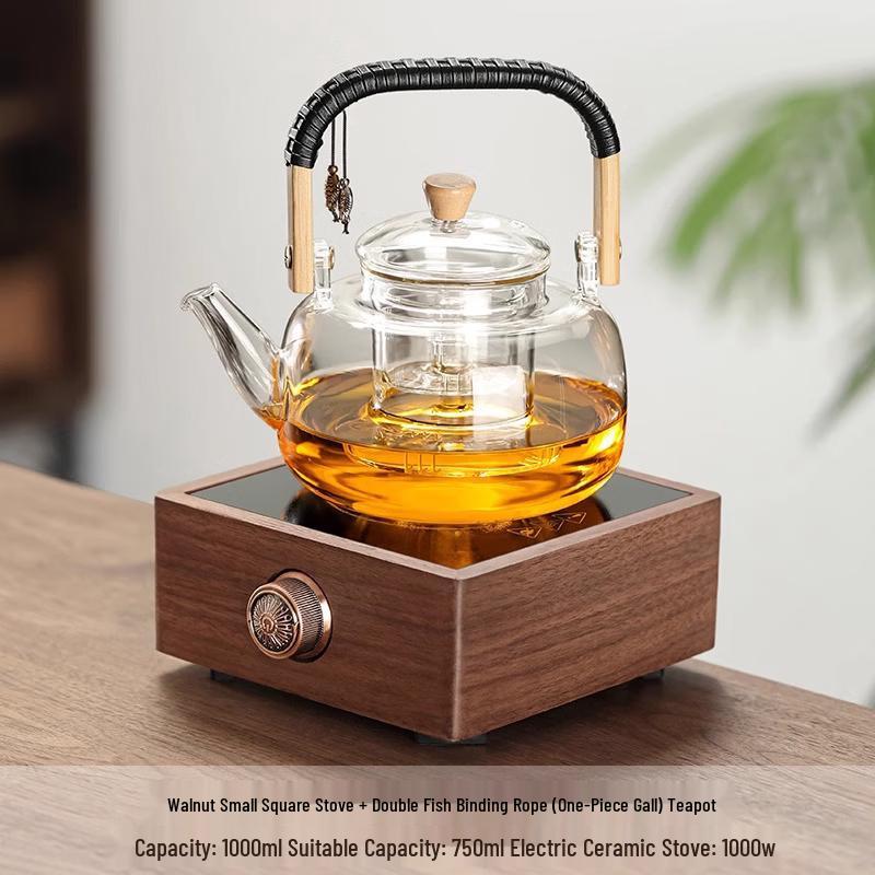 Haofeng Walnut Electric Tea Ceremony Stove Kit