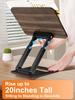 Tounee Book Extendable Book Holder Height Drawer Ergonomic Book Stand with Extendable Page Fits All Books Stand, Stand, Adjustable, Design, Clips,