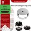 Rund induksjons-hot pot-koker, 800W-3000W, knappkontroll, høy effekt, gratis frakt