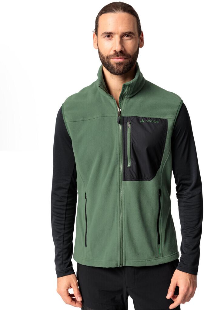 Куртка VAUDE Мужской флисовый жилет Rosemoor Fleece Veste Herren (42940) woodland