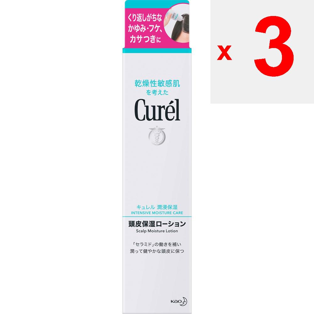 KAO Curel Moisturizing Scalp Lotion 120ml Body Care Curel Directions: Use Whenever Dandruff, Itchiness, or Dryness Becomes a Concern. (Use Once a Day