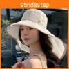 Outdoor Womens Wide Brim Sun Hat With Uv Protection And Ventilated Design For Summer Activities