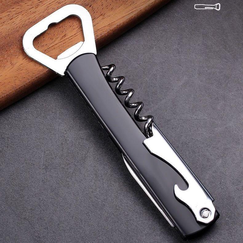 

Многофункциональная открывалка для бутылок, креативная открывалка для бутылок вина, пива, 4 в 1, открывалка для вина, морской конек, открывалка для бутылок, волшебное оружие чёрный