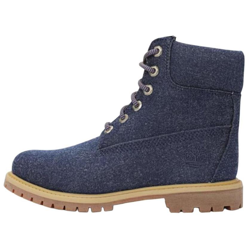 

Timberland 6 Inch Lace Comfortable Versatile Ankle Boots Women ankle boots Blue A2PJ6-EP4 36