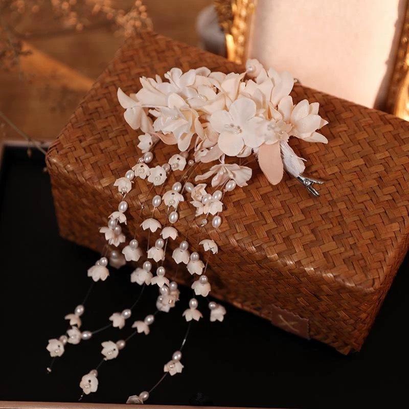 Kinder Prinzessin Kranz Floral Perle Band Stirnband für Mädchen