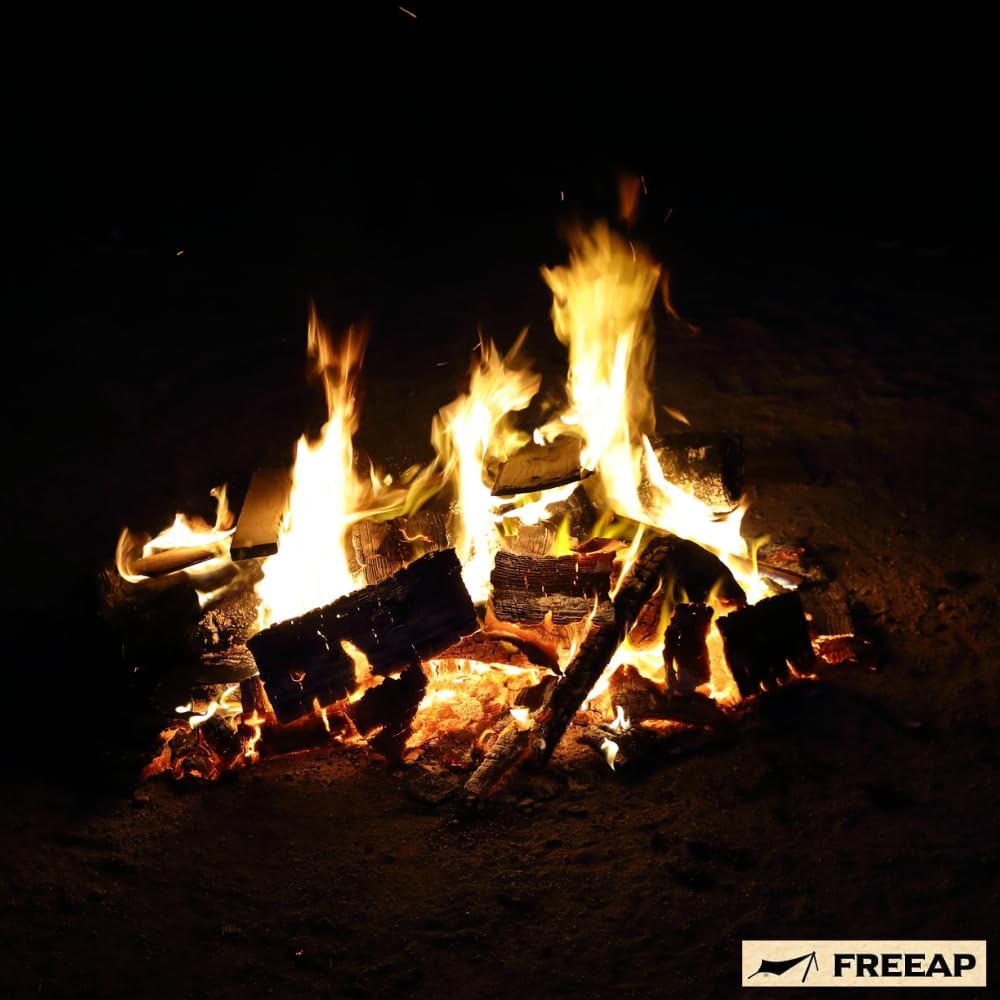 FREEAP stil de viață în aer liber mai distractiv tigaie grill pentru foc 22cm 25cm mâner dedicat set de 3 piese cu geantă de depozitare K-10640