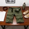 Summer Mens Cargo Shorts With Bamboo Fiber For Casual Wear And Comfort