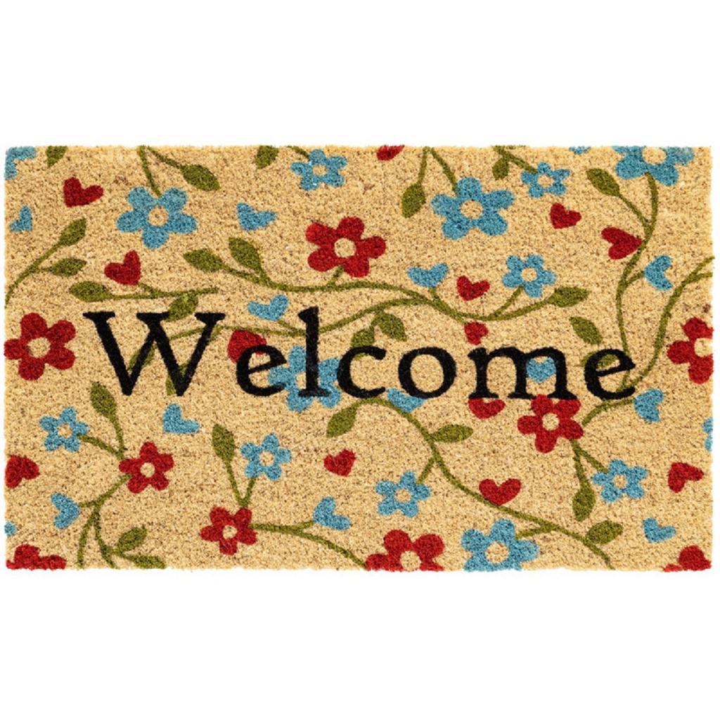 Outdoor Door Cuttable Non Coir Texture Thick Wear Entry 40 cm