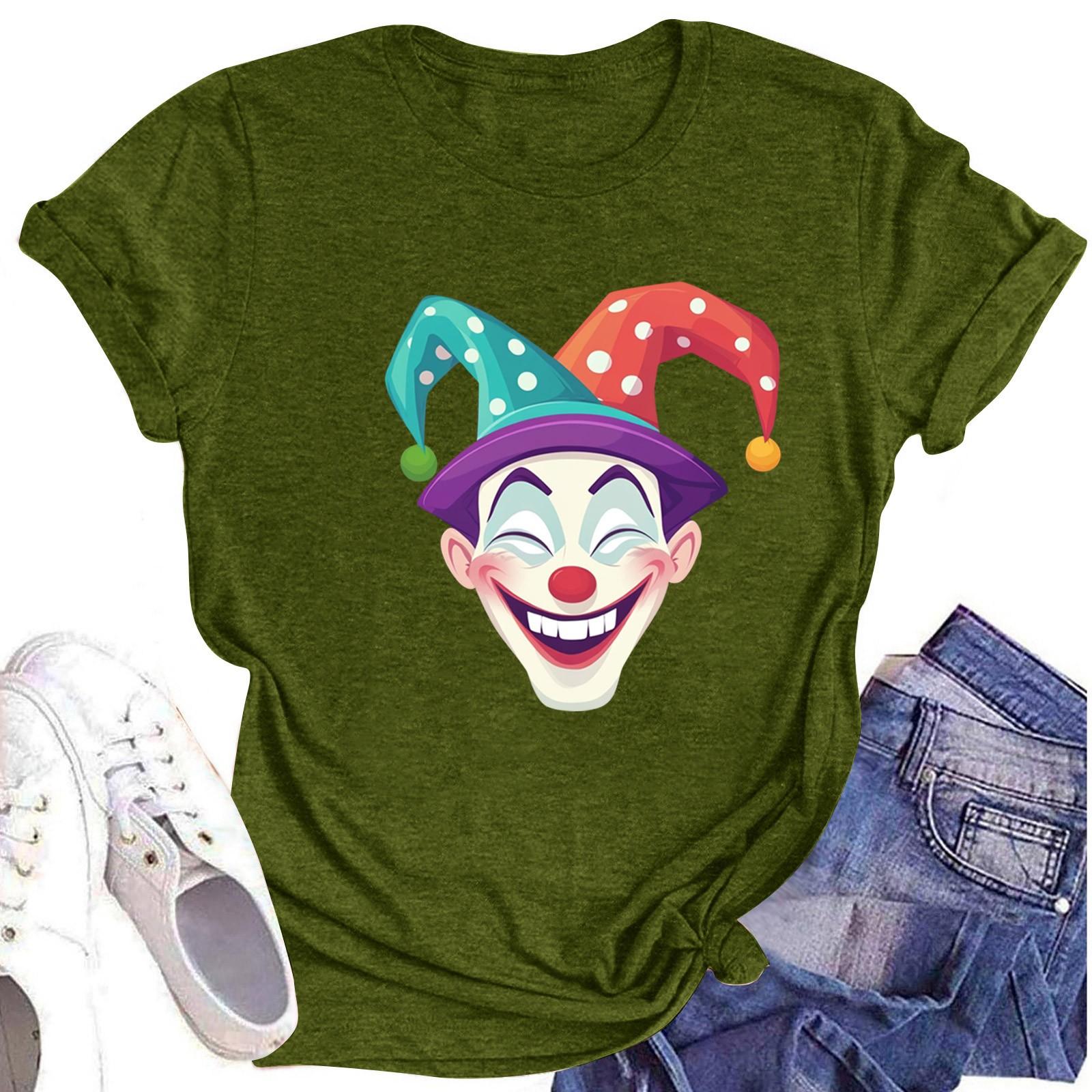 

Женская повседневная футболка с короткими рукавами и круглым вырезом с принтом и буквенным топом L армия зеленый