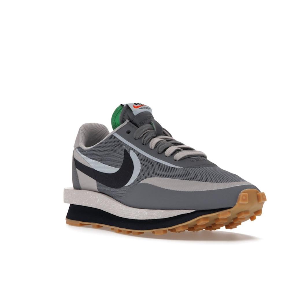 Sacai X Clot X Nike LDWaffle Kiss Of Death 2 Unisex Sneakers Grey Neutral-Grey Obsidian DH3114-001