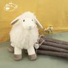 Bambini Morbida Pecora Bianca Peluche Bambola Bambino Animale Carino Bambola Bambine Bambino Bambola di Peluche Giocattoli per la Casa Compagno per Dormire Peluche