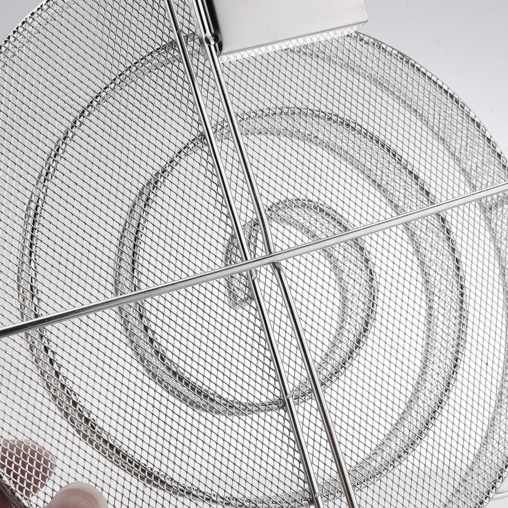 Round Smoke Generator Stainless Steel Wood Sawdust BBQ Grill Smoker Tray