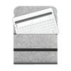Keyboard Storage Bag Chemical Fiber Rectangle Dustproof Keyboard Carring Bag with Elastic Bandage