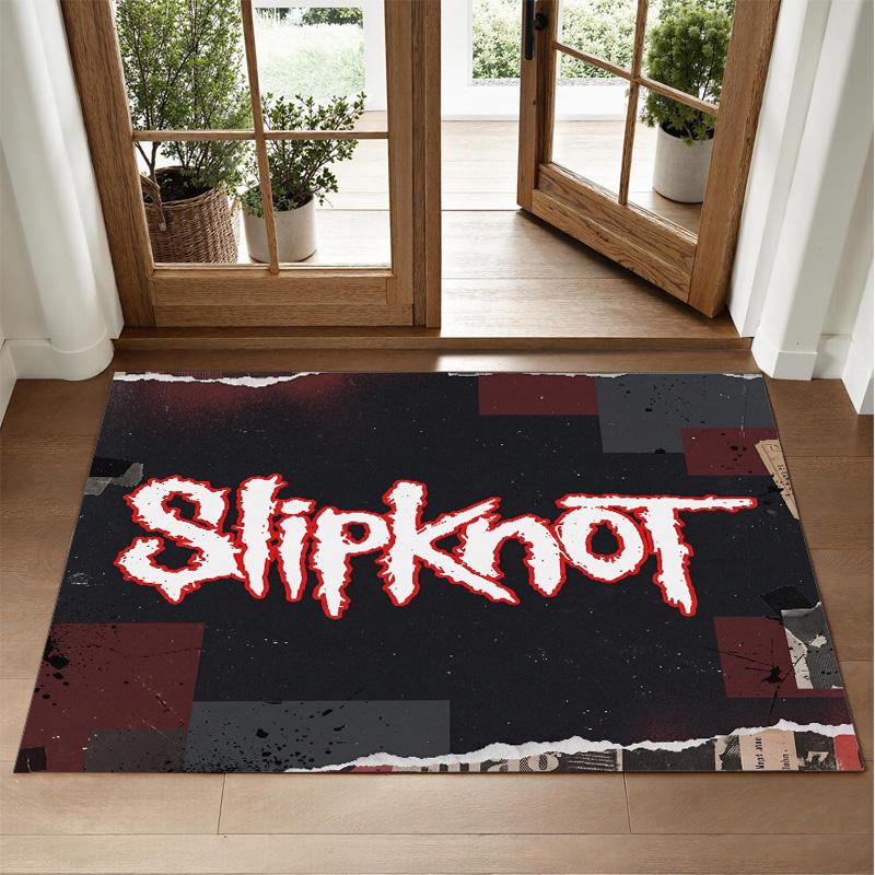 Slipknot Design Crystal Velvet Rug Soft Decorative Mat for Bedroom Entrance