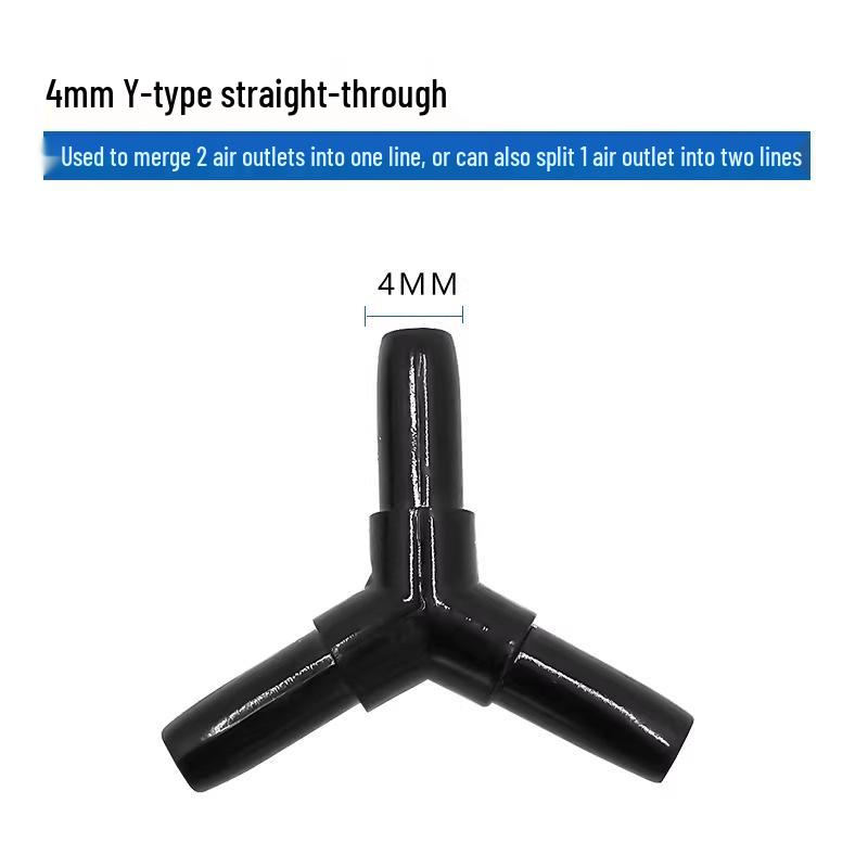 Aquarium Air Pump Accessories: Fish Tank Oxygen Pipe, Air Stone, Three-Way Regulating Valve, Check Valve, Suction Cup, Water Pipe Clamp