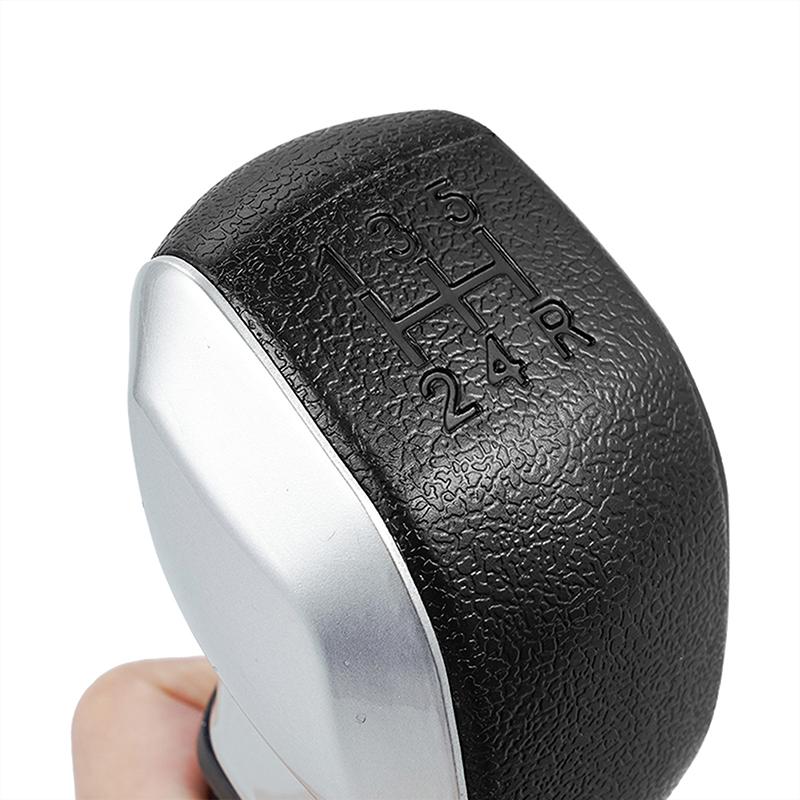 5 Speed Car Gear Shift Knob Shifter Head Lever with Gaiter Boot Cover Adapter Cone Kit for Peugeot 206 207 307 308 408 for Citroen C2 C3 C4