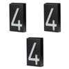 Elegant Led Solar Powered House Address Number Digits With Waterproof Design