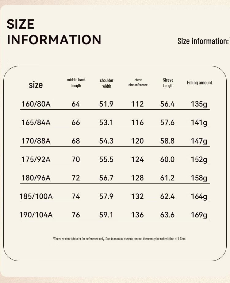 Xuezhongfei Unisex High-Loft Hooded Down Jacket