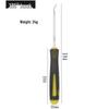 4-Piece Auto Repair Tool Set: Tire Patching, Oil Seal Hook, Screwdriver.