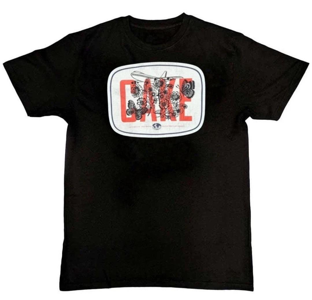 

CAKE Band Graphic Print Unisex Mens 100% Cotton T-shirt Mens Tees Top 3XL